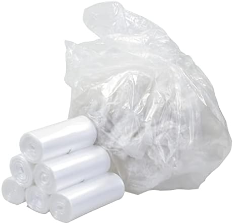 Понпонг 1,2 Литри Чисти Кеси За Отпадоци, Облоги За Пластични Корпи За Отпадоци, 150 Кеси/ 6 Ролни
