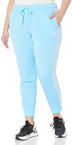 Adidas женски најважни затоплување тенок панталони со 3 ленти за патеки