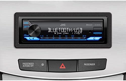 JVC KD-SX27BT Bluetooth Автомобил Стерео СО USB Порта-AM/FM Радио, Mp3 Плеер, Висок Контраст LCD, Одвојува Лицето Плоча-Еден DIN-13 - БЕНД EQ