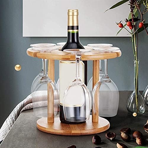 DVTEL вино стаклена решетка дома решетката за вино со вино стаклена решетка што виси наопаку вино за вино решетката за лавици за лавици