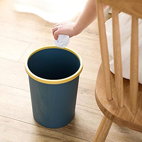Zukeeljt Trash Can 1pc ѓубре може да потроши отпадоци со прицврстување на прстенот за прицврстување на домаќинството без пластична