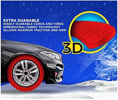 Премиум автомобили гуми снежни чорапи за зимска екстрапро -серија текстилен снежен ланец за Киа Рио