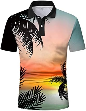 XXBR MENS POLO GOLF кошули, модни тениски тениски тениски врвови со кратки ракави летни тенок фит случајна атлетска спортска кошула