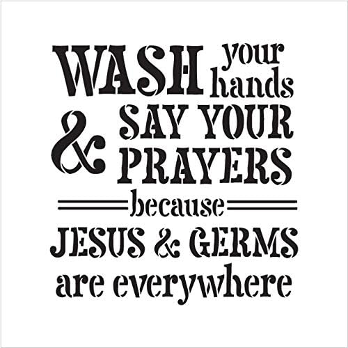 Измијте Ги Рацете &засилувач; Велат Молитви-Збор Матрица-STCL1865-Од Студиор12