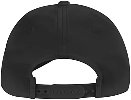 Ensенсен Аклс Постер Бејзбол капа за прилагодување на спортски капачиња Snapback Спортски капачиња за сонце за водење вежби и активности на отворено црно