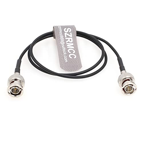 SZRMCC RG174 75OHM HD SDI 3G Флексибилен мек BNC машки до машки видео коаксијален RF кабел за ARRI Red Blackmagic камери Монитор на радиофреквенција