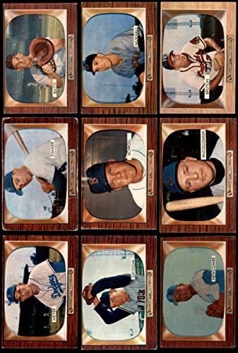 1955 Бауман Бејзбол 100 Картичка Стартер Сет/Многу ВГ+