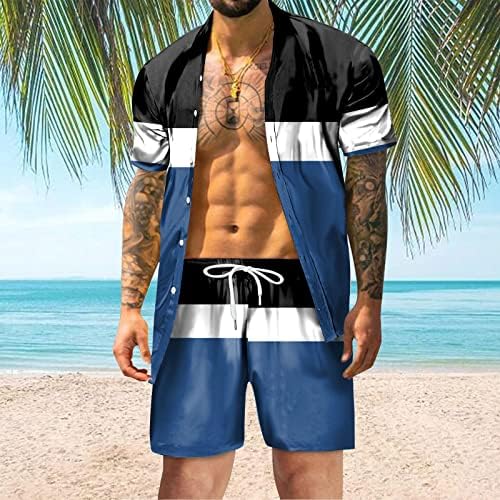 Bmisegm mens одговара голема и висока машка летна модна рекреација Хаваи приморска празничка плажа дигитално 3Д печатење кратко