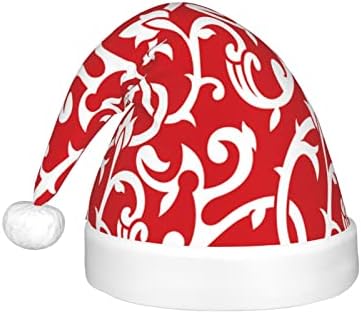 Божиќна Капа, капа за украсување НА ЛЕД светла, Унисекс удобен и мек добар допир, новогодишни празнични забави