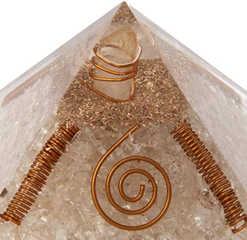Аашита креации Кристал пирамида генератор Шри Јантра оргон Бог оргонит пирамида за крајна заштита од ЕМФ и духовно заздравување, привлечност за