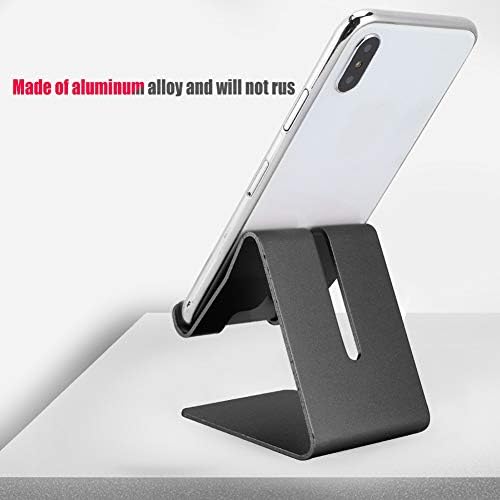 Таблета Ashata Tablet & Phone Stand Protable, Алуминиум легура мобилен мобилен телефон за држач за лесна таблета за заграда, мрзлива