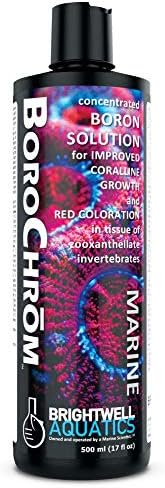Brightwell Aquatics Borochrom - Концентриран боронски раствор за коралински раст и црвена боја, 250 ml