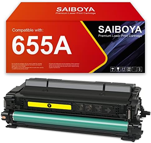Saiboya Rebrumbered 655A CF453A Magenta Toner CARTRIDGE замена за HP Color Enterprise M652DN M652N M653DH M653DN M653X M681DN M681F