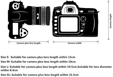 LXH/EIRMA Преносни Ултра-Светлина Камера Торба или Леќа Торба За Canon 1000D/450D/500D/550D/600D 18-55mm Објектив Или Никон D3100/D3000/D60/D50/D40