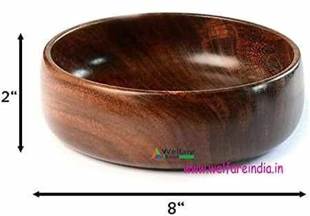 Благосостојба Индија Дрвена декоративна чинија - SheeSham Pot Pouri Plate - Закуски содржат