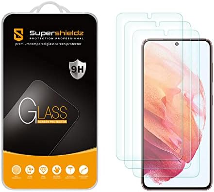 Supershieldz Дизајниран За Samsung Galaxy S21 5G [Не одговара за Galaxy S21 Ultra] Заштитник На Екранот Од Калено Стакло, Против Гребење, Без Меурчиња