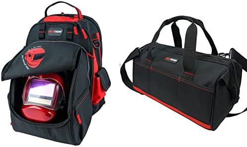 Ранец За Алат ЗА Заварување МЕЛОТАУ Екстремен Пакет Опрема Со Торба за Складирање багаж на Држач за Кацига со Голем Капацитет