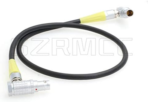 SZRMCC 1B 7 пински машки до десен агол 1B 7 Pin Дигитален леќа Мотор кабел за Престон МДР Бартх Хеден до Физ