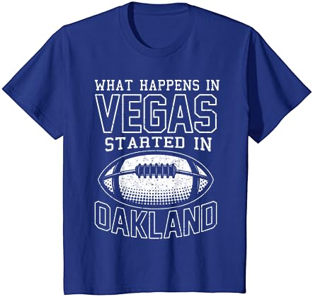 Што се случува во Вегас започна во маицата за спортски подароци од кошула Оукланд