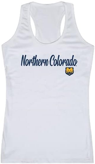 Републичкиот универзитет во Северна Колорадо носи маица за скрипти за жени