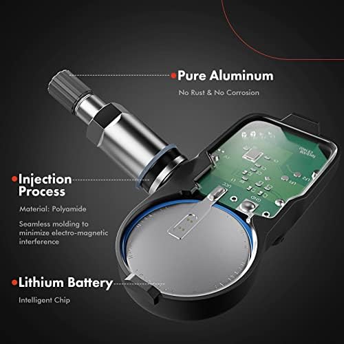 Сензори за мониторинг на системот за мониторинг на притисок во гумите A-Premium компатибилни со Nissan Juke Leaf Quest 370Z Infiniti G25