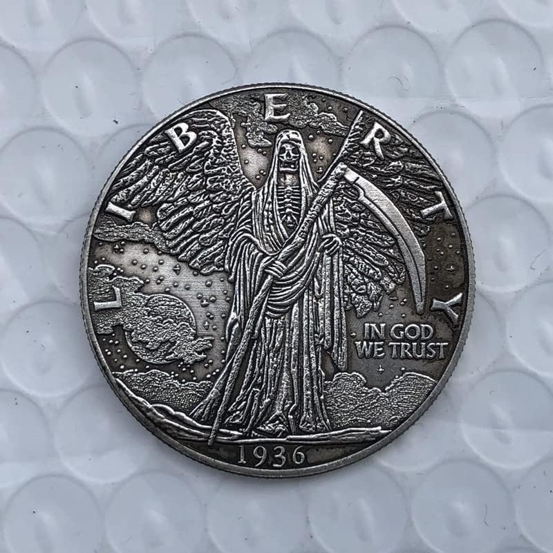 Потресени 1936 Американски Монети Месинг Сребрени Антички Занаети Странски Комеморативни Монети Колекција