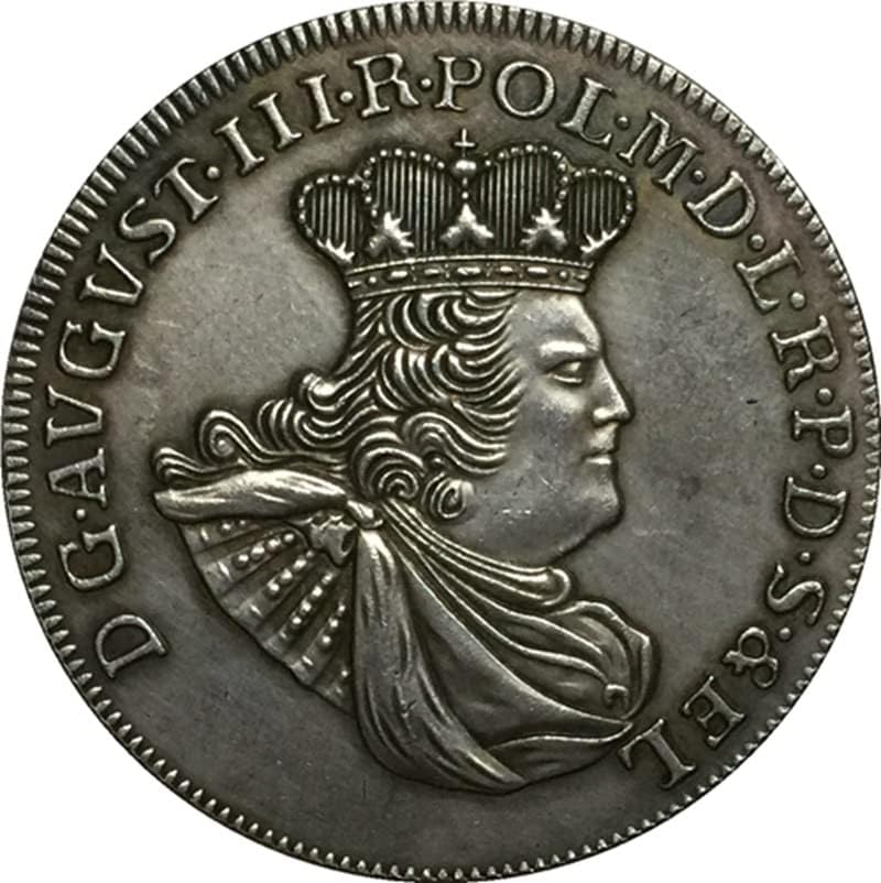 1763 полски монети бакарни сребрени антички монети странски комеморативни монети монети