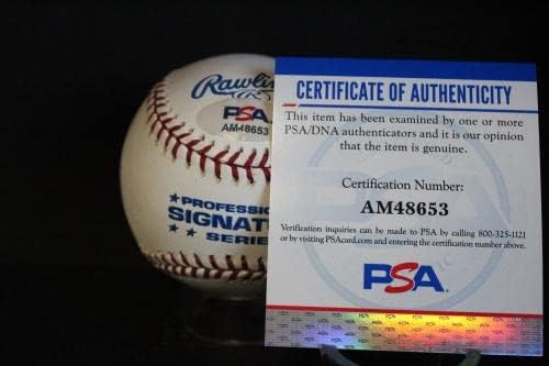 Oeо Нуксал потпиша бејзбол автограм автограм автограм PSA/DNA AM48653 - Автограмирани бејзбол