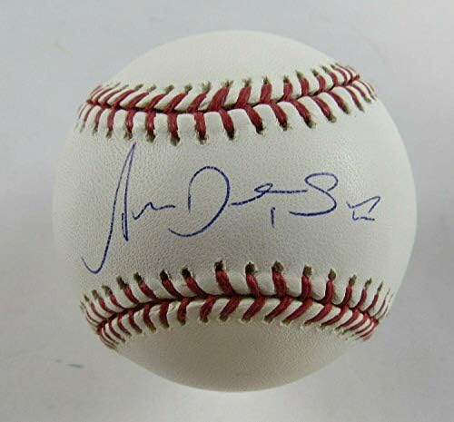 Андерсон Хернандез потпиша автограм Rawlings Baseball B100 - Автограмирани бејзбол