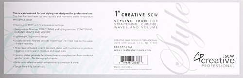 Креативни четки за коса SCW 1 зацрвстувањето на железо