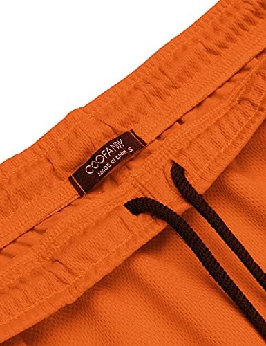 Coofandy машки 3 пакувања во салата за вежбање шорцеви за тренинзи за мерење на тегови за сквотирање на панталони за боди -билдинг џогер