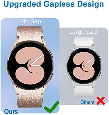 Lerobo 5 пакет без GAP ленти компатибилни со Galaxy Watch 5 Band/Watch 5 Pro Band/Galaxy Watch 4 Band, 20 mm Soft Silicone Sport Strap