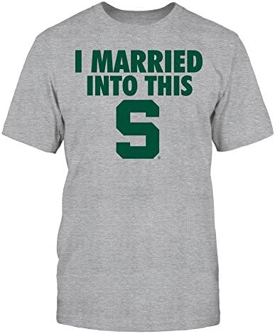 Fanprint Michigan State Spartans Hoodie - Јас се оженив во ова