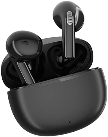 QCY Безжични уши за iPhone, T20 Bluetooth 5.3 пупки на ушите со контрола на допир на микрофон 20H слушалки за време на игра, IPX5 ушни уши за Android