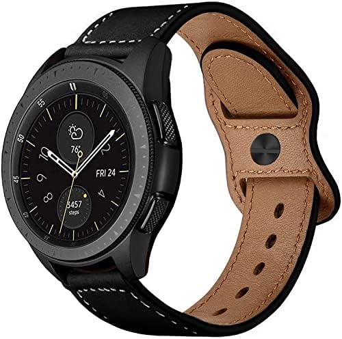 Sjiangqiao компатибилен со Samsung Galaxy Watch 46mm/Watch 3 45mm/Gear S3 Frontier/Classic/Pebble Time/Garmin 945/VivoActive 4/Fossil Q/Huawei