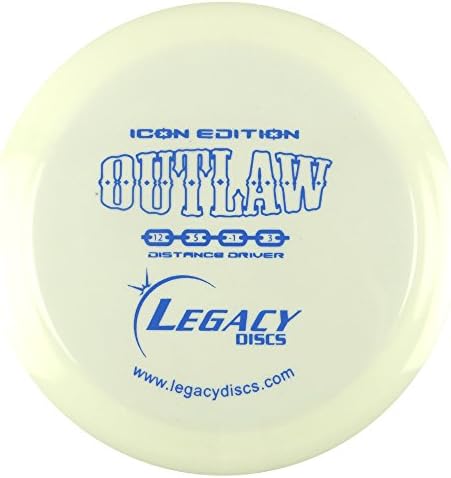 Legacy Discs Icon Edition Edition Outlaw Dilter Driver Golf Disc [Боите може да варираат] - 171-175G