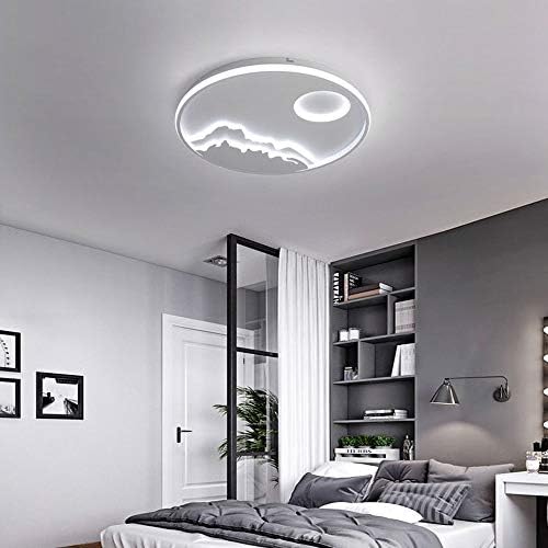 Зелејд лустер, европски стил LED LED бела таванска ламба, нордиска модерна креативна железна уметност осветлување тавана ламба, дневна