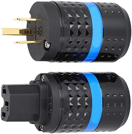 WNSC чист бакарен приклучок за напојување, 100‑250V Поголемо намалување на бучавата со голема моќност на моќност за професионални аудио