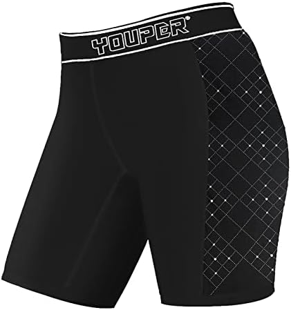 Youper Elite Compression Padded Softball лизгачки шорцеви, женски големини