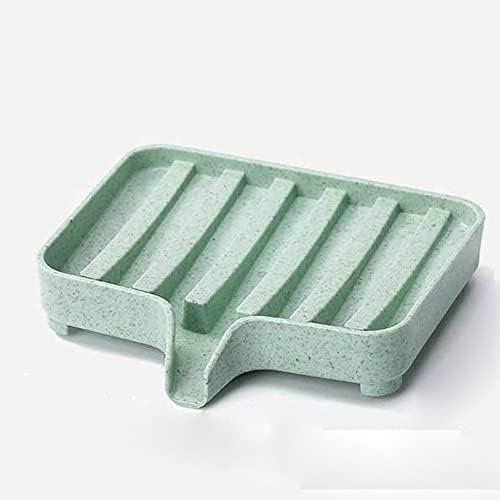 ZCMEB Пластичен сапун за сапун за складирање сапун сапун сапун сапун сад сад сапун сад за чинија држач за сунѓер држач за сунѓер сапун кутија за сапун