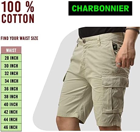Каргонски шорцеви во Чарбониер за машка серија за перформанси Екстремна удобност, памук