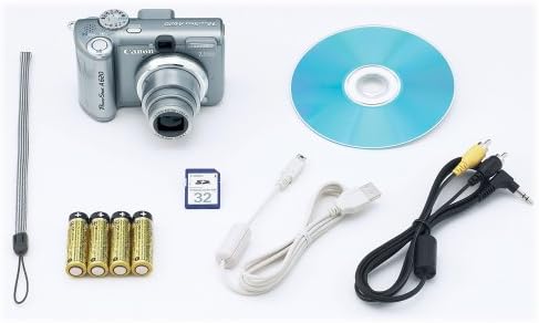 Канон PowerShot A620 7.1MP дигитална камера со 4x оптички зум