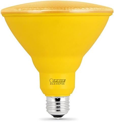 Feit Електрични PAR38/Y/10KLED PAR38 НЕ-Затемнета LED Сијалица, Жолта