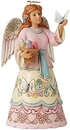 ЕНЕСКО Jimим Шор Велигденски ангел со пеперутка, фигура, 7,87in H