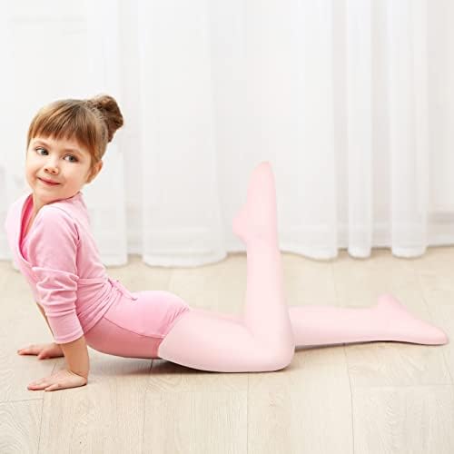 2 пара тела за девојчиња за девојчиња танцуваат балетски хулахопки нозе бебешки хулахопки ултра-меки тодлер чорапи