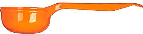 CFS 492524 Цврста лажица со кратка рачка, 2,5 мл, портокалова боја