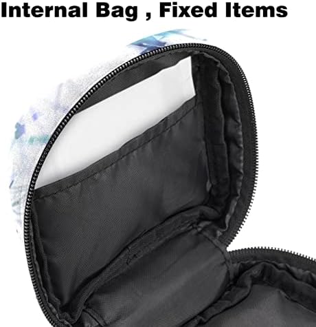 Оријукан санитарна торба за складирање на салфетка, преносна менструална подлога за патенти, торбичка за складирање на тампон за жени девојки,