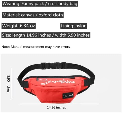 Големи пакувања на фани за мажи, Airtomis 3-zipper џебови пакет за половината, Crossbody Fanny Pack за отворено трчање велосипедско патување за пешачење за пешачење, водоотпорен пар