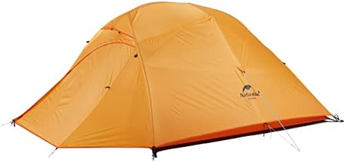 Chaturehike Cloud -Up 3 лице лесен шатор за ранец со стапало - бесплатно стоење купола кампување пешачење водоотпорни шатори на ранецот