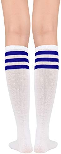 Американски трендови женски атлетски чорапи отворено спортски чорапи бутот високи хулахопки чорапи обични ленти цевки чорапи